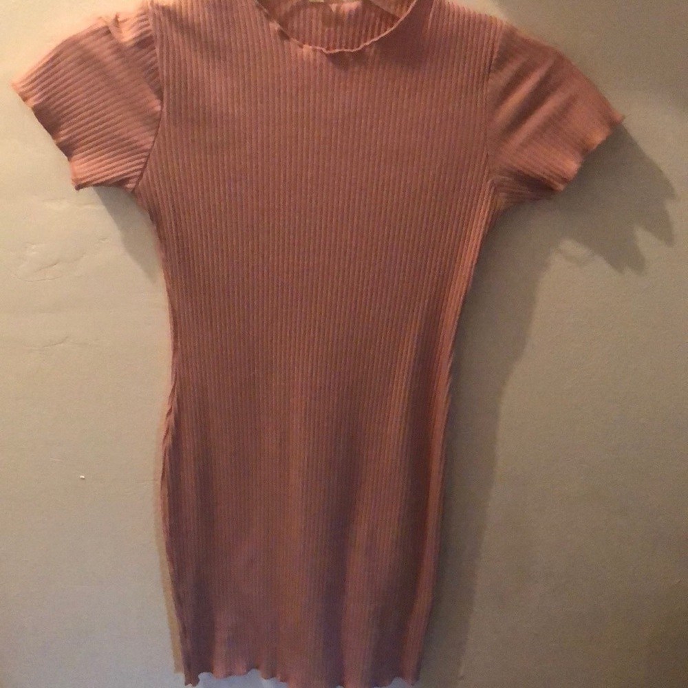 Baby Pink Mini Dress